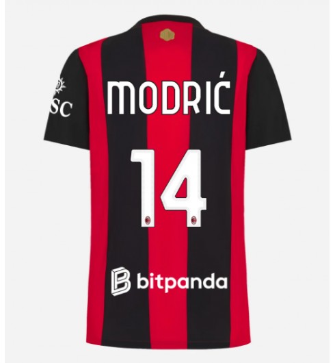 AC Milan Luka Modric #14 Kotipaita Naisten 2026-27 Lyhythihainen AC Milan Luka Modric #14 Kotipaita Naisten 2026-27 Lyhythihainen